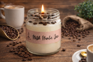 Aromaterapi Soya Mumu Kahve Kokulu 260 gr