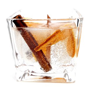Nil Mum Tarçınlı Portakal Kokulu Jel Mum | Süper Cup 500 gr |