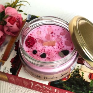 Venüs Aşkta Huzur Soya Mumu Doğal Taşlı 300 gr