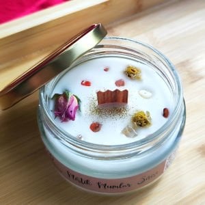 Duygusal Denge Anti Stres Soya Mum Doğal Taşlı