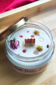 Duygusal Denge Anti Stres Soya Mum Doğal Taşlı