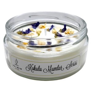 Sandal Ağacı Kokulu Soya Mum 300 gr