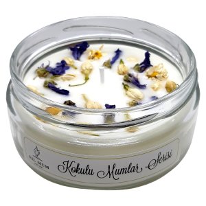 Sandal Ağacı Kokulu Soya Mum 300 gr