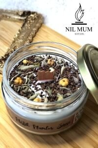 Aromaterapi Arınma Mumu Adaçayı Üzerlik Tohumu 300 gr