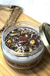 Aromaterapi Arınma Mumu Adaçayı Üzerlik Tohumu 300 gr