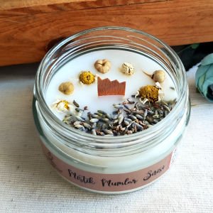 Aromaterapi Arınma Mum Lavanta, Üzerlik ve Papatyalı