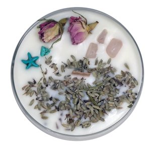 Lavanta Kokulu Kadeh Soya Mum