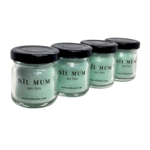Soya Mum Mint Yeşili Kokulu 4 lü Takım