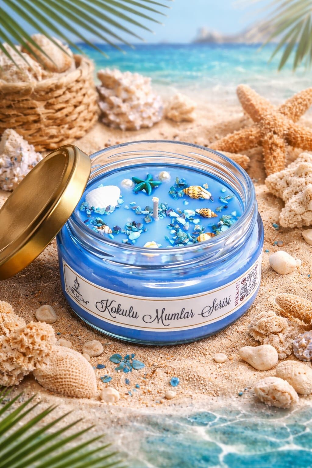 Denizi Konsept Kokulu Mum 300 gr.