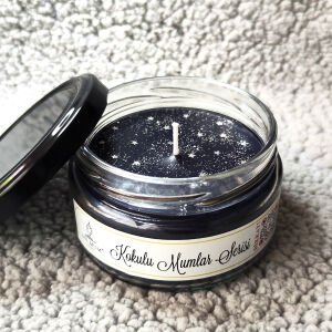 Gecenin Yıldızları Vanilya Kokulu Mum 300 gr.