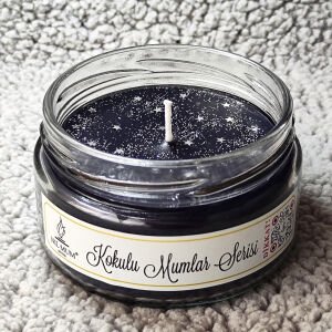 Gecenin Yıldızları Vanilya Kokulu Mum 300 gr.