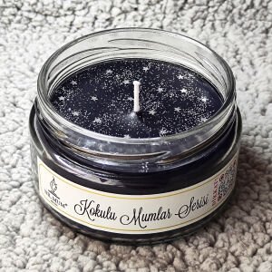 Gecenin Yıldızları Vanilya Kokulu Mum 300 gr.