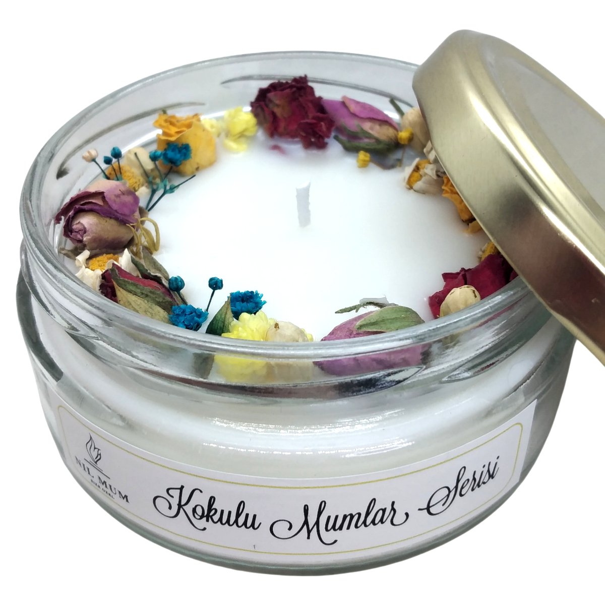 Bahar Çiçekleri Kokulu Mum 300 gr.