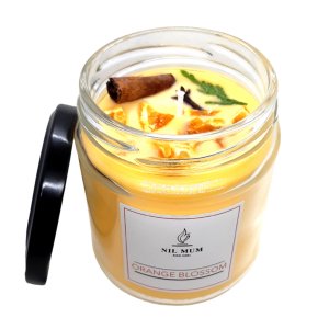 Portakal Çiçeği Kokulu Soya Mumu 290 gr.