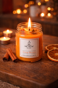 Portakal Çiçeği Kokulu Soya Mumu 290 gr.