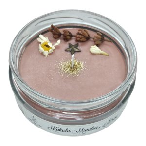 Nil Mum Christmas Kakao Kokulu Doğal Soya Mumu 300 gr.