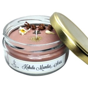 Nil Mum Christmas Kakao Kokulu Doğal Soya Mumu 300 gr.