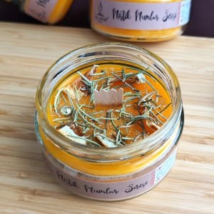 Aşk & Huzur Mumu Biberiye ve Portakal Ritüeli 300 gr.