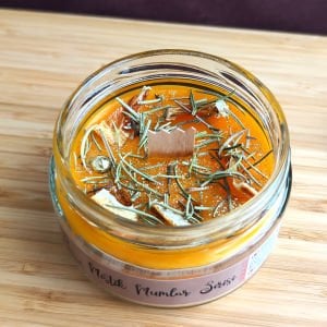 Aşk & Huzur Mumu Biberiye ve Portakal Ritüeli 300 gr.