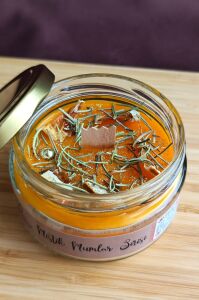 Aşk & Huzur Mumu Biberiye ve Portakal Ritüeli 300 gr.