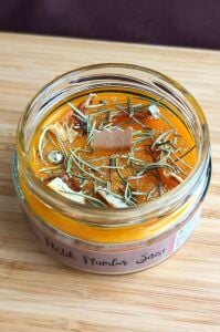 Aşk & Huzur Mumu Biberiye ve Portakal Ritüeli 300 gr.