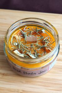 Aşk & Huzur Mumu Biberiye ve Portakal Ritüeli 300 gr.