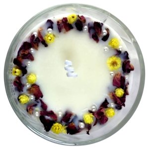 Nil Mum Yaz Güneşi Gül Kokulu Soya Mumu 375 gr.