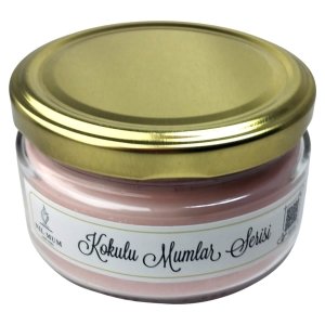 Nil Mum Opal Çakra Taşlı Dekoratif Soya Mumu 300 gr.