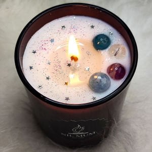 Nil Mum Doğal Taşlı Spiritüel Soya Mumu 320 gr.