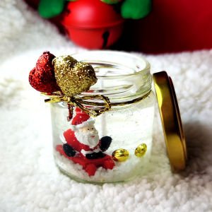 Nil Mum Yeni Yıl ( Noel ) Konseptli Dekoratif Jel Mum