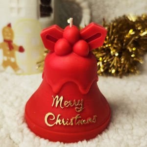 Yeni Yıl Noel Mum Yılbaşı kırmızısı Yılbaşı Çanı merry christmas
