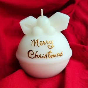 Yeni Yıl Noel Mumu Yılbaşı Yeşili Yılbaşı Topu Mum merry christmas