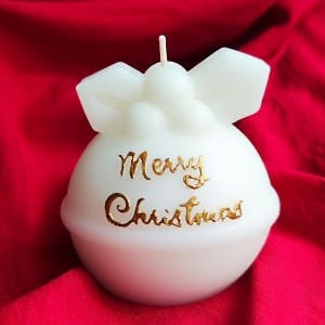 Yeni Yıl Noel Mumu Yılbaşı Yeşili Yılbaşı Topu Mum merry christmas