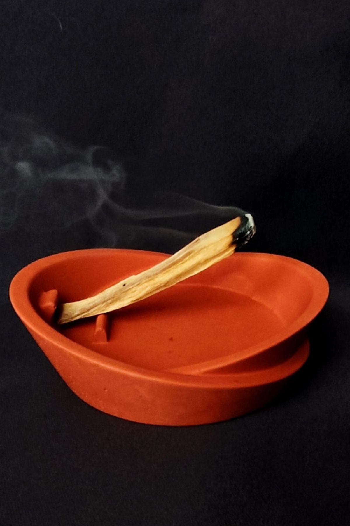 Zen Palo Santo Çember, Ensô Tütsü Yakma Halkalı Kase, Meditasyon Kasesi