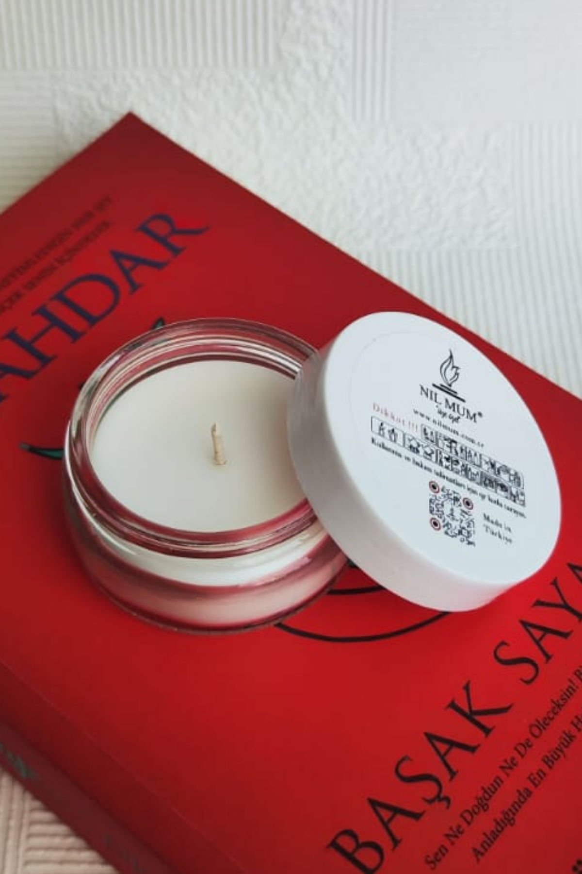 Vanilya Kokulu Mum 100 gr