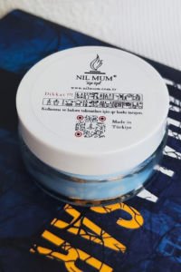 Vanilya Kokulu Soya Mum 100 gr. bebek Mavi