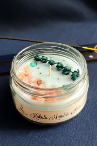 Dolunay Ritüeli Vanilya Kokulu Soya Mum 300 gr