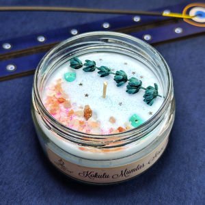 Dolunay Ritüeli Vanilya Kokulu Soya Mum 300 gr