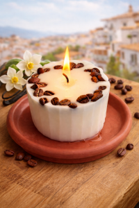 Vanilya Kokulu Kahve Rüyası 2 li Mum Seti