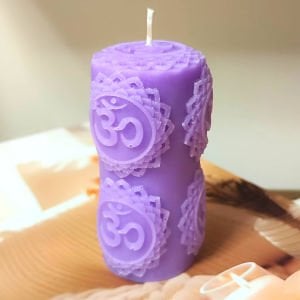 Nil Mum Chakra Serisi Blok Mum Taç Çakra | Sahassara |